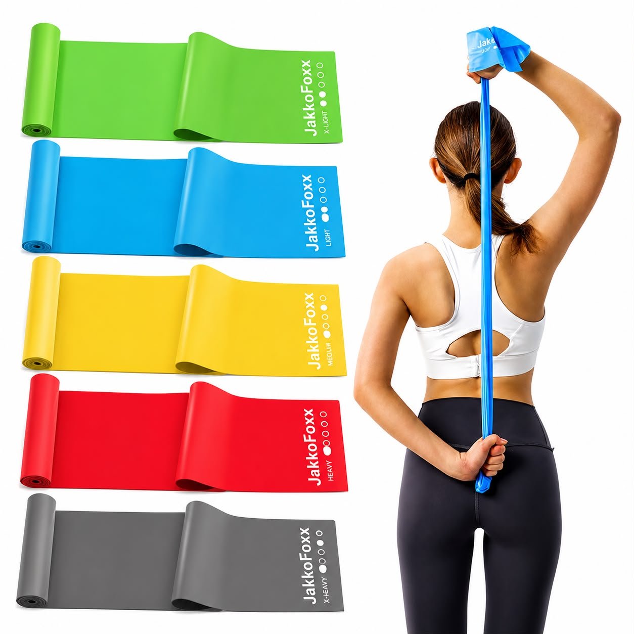 Bandas Elasticas Abiertas Set X5