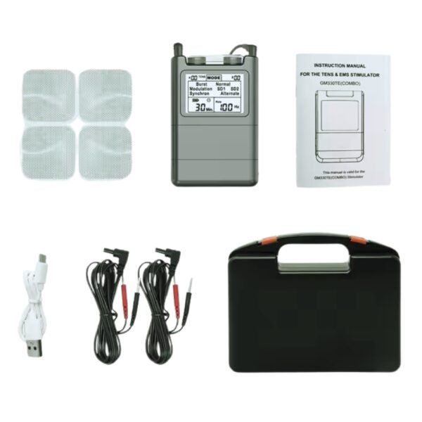 Electroestimulador tens+ems recargable (KR-800) - Imagen 3